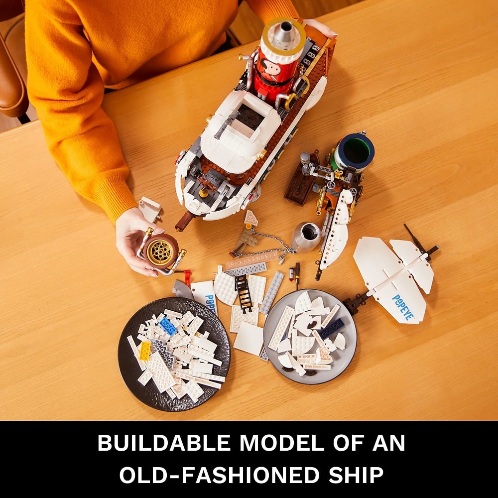 86402 Pantasy Popeye Adventure Ship  Nave Braccio di ferro Set Costruzioni