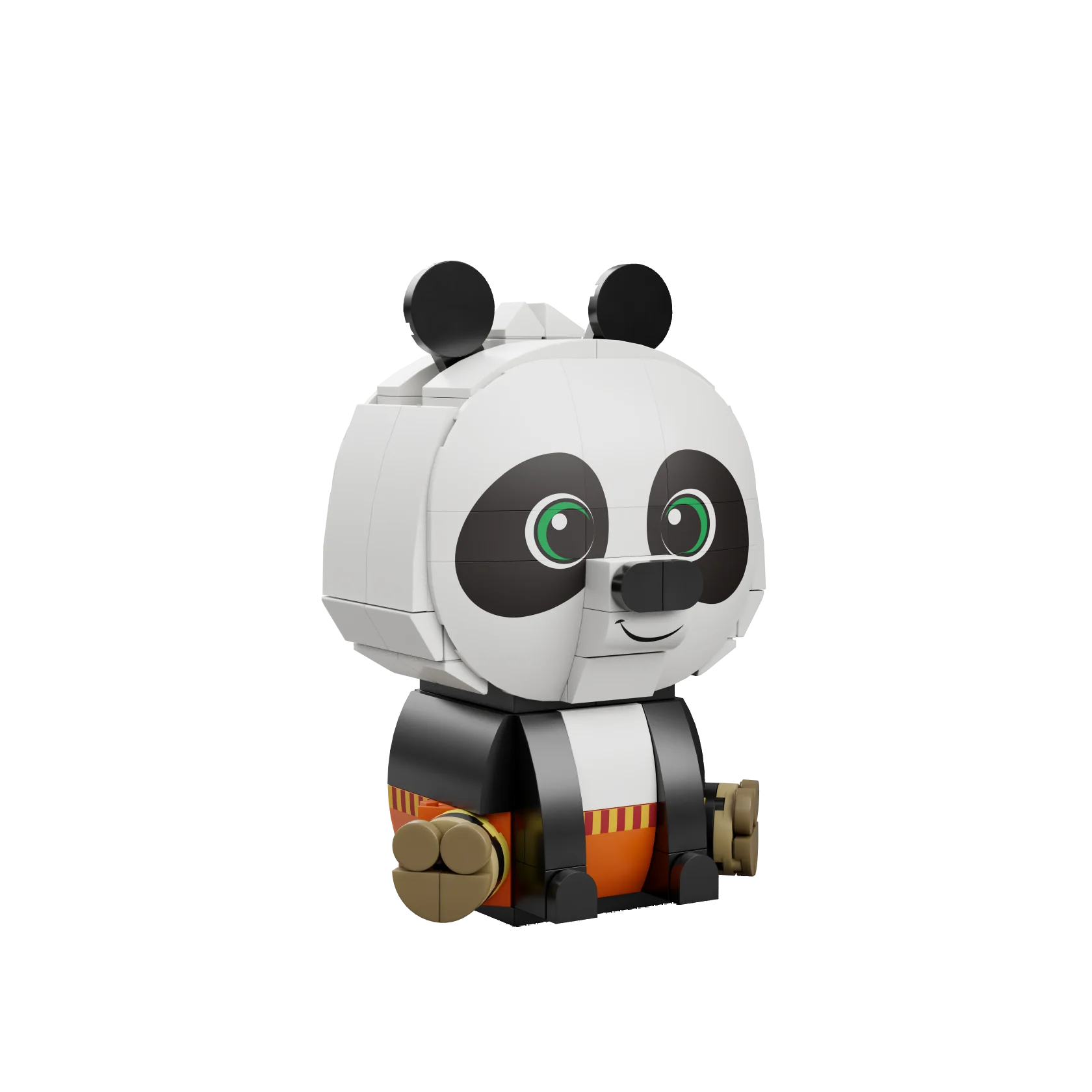 PANTASY set di mattoncini collezione KUNGFU PANDA Sitting Baby Series--PO