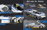 CADA Mazda 787B Le Mans - Modello in Mattoncini Scala 1:24 - 242 Pezzi