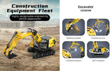 CADA Escavatore - Set Mattoncini Mezzo da Cantiere - 467 Pezzi