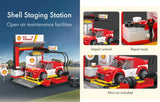 DBLC66035W Cada Shell Racing Team Pit Stop - Stazione Mattoncini - 237 Pezzi