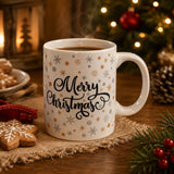 Tazza Natalizia 325 ml in Ceramica  Idea Regalo, Modello Casuale