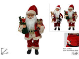 Babbo Natale Carillon 45 cm con Movimento Testa modello casuale