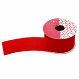 Nastro in Velluto Rosso 2,5 x 270 cm  Nastro Natalizio per Confezioni Regalo