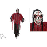 24060791 Decorazione Halloween Scheletro Horror 165 cm con Luci, Suoni