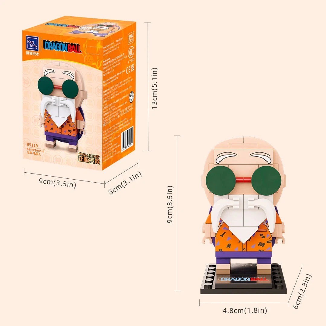 PANTASY set di mattoncini collezione Dragon Ball : Maestro Muten