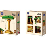 85055 Pantasy Set Mattoncini Collezione Retro Lampada da Scrivania del Banchiere