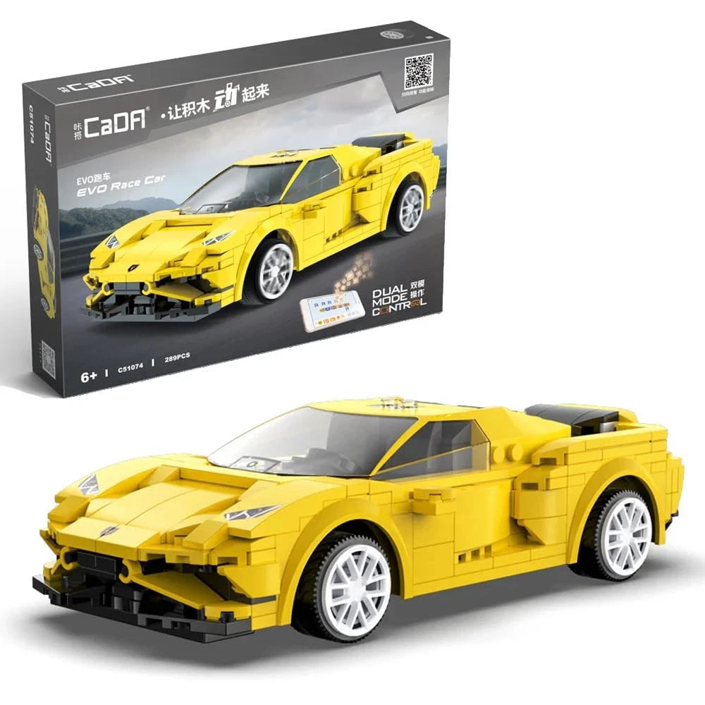 DBLC51074W Cada EVO Race Car - Auto Sportiva RC 1:20 - 289 Pezzi