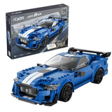 DBLC51077W Cada Blue Knight - Auto Sportiva RC Scala 1:20 Costruzioni 325 Pezzi