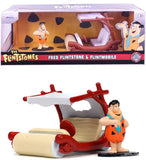 253253002 JADA Fred Flintstone Family Car 1:32 con personaggio