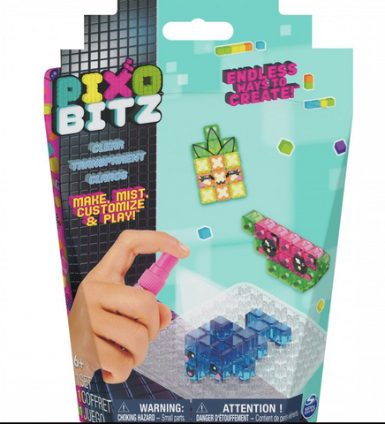 6064693 SPIN MASTER - PIXOBITZ - Kit Trasparente perline creative