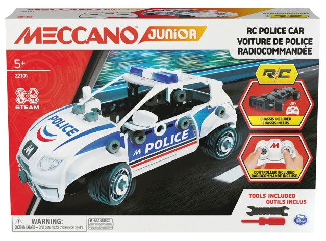 6064177 MECCANO JUNIOR - Radiocomando Auto della Polizia
