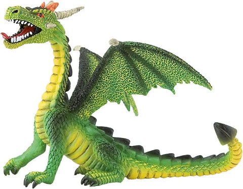 75593 - BULLYLAND - Foresta Magica/Drago Seduto Verde (D)