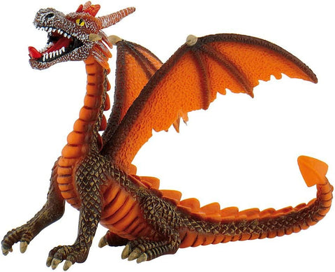 75595 - BULLYLAND - Foresta Magica Drago Seduto Arancione