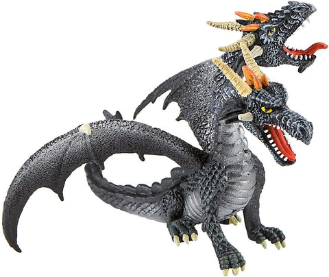 75597 - BULLYLAND - Foresta Magica Drago a Due Teste Nero