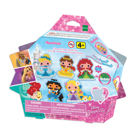 31606 AQUABEADS SET SCINTILLANTE - DISNEY PRINCESS