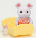 5336 SF- Bebè Topo Bianco Marshmallow - ULTIMI PEZZI