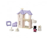 5542 SF- Casa stregata con Bebè gatto nero