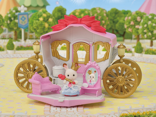 5543 SF- Set carrozza reale con Bebè coniglio cioccolato