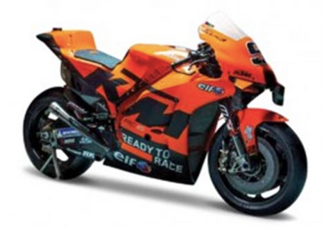 925792.012 Maisto MotoGP RED BULL TECH 3 KTM FACTORY RACING 2021 PETRUCCI - 1:18