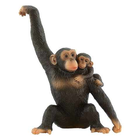 63594 - BULLYLAND - Safari Chimpanzé avec Bébé