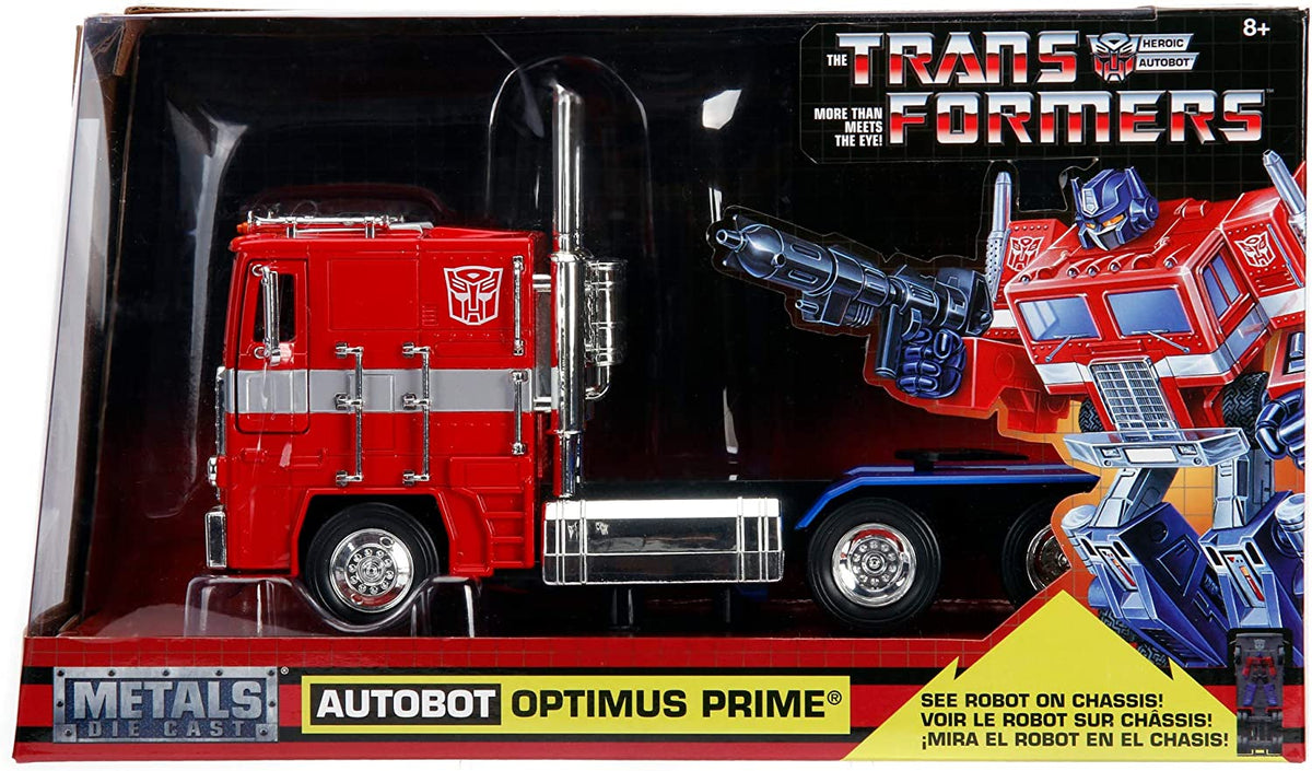 253115005 - JADA - Transformers G1 Optimus Prime in scala 1:24 die-cast